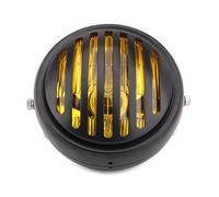 Szwaldaper Faro for moto da 5,75 pollici, griglia di copertura for faro da 5 3/4 pollici, for Harley, Davidson Sportster XL 883 Iron 1200 2004-2014 Custom XL1200C 1200 Spia luminosa per motocicletta(Y