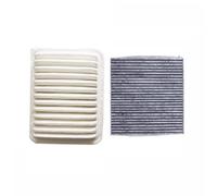 Szwaldaper Filtro abitacolo filtro aria auto, for Toyota, Corolla, E150 E15 1.3L 1.4L 1.6L 1.8L 2007-2013 Filtro 178010T020 8713930040 Filtro aria Filtro dell'aria(White 1 Pcs Air Filter)