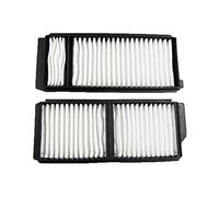 Szwaldaper Filtro Aria abitacolo Auto 2 Pezzi, for Mazda, 3 BK M3 2004-2009 5 Sport 2006-2010 CC29-61-J6X BP4K-61-J6X Filtro Aria abitacolo