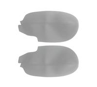 Szwaldaper For Acura, for TSX 2009 2010 2011 2012 2013 2014 Car Styling Interni 2 pezzi Pannello bracciolo porta anteriore Copertura in pelle microfibra Pannello porta interno auto(Grey)
