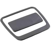 Szwaldaper For Cadillac, pannello decorativo adesivo for interni in titanio spazzolato nero for vano portaoggetti XT4 18 Accessori per interni auto