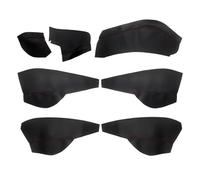 Szwaldaper For Chevrolet, Cruze, 2015 2016 Auto-Styling Maniglia for porta Controllo centrale Pannello del cruscotto Copertura in pelle microfibra Decor Pannello porta interno auto(Braun,3pcs center c