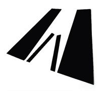 Szwaldaper for, Classe CLS 2012 2013 2014 2015 2016 Nero Auto Finestra Porta Pilastro Messaggi Trim Copertura Adesivo Decorazione Rivestimento per finestrini Auto
