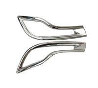 Szwaldaper For CRV CR-V 2017-2018, auto ABS cromato retronebbia lampada copertura cornice decorazione fanale posteriore accessori 2 pezzi Copertura fendinebbia per auto