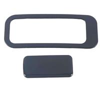 Szwaldaper For Hyundai, 21, for Tucon, L Scatola portaoggetti Nero Titanio Spazzolato Adesivo Decorativo Striscia Luminosa Interna Toppa Accessori per interni auto