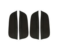 Szwaldaper For HYUNDAI, for Sonata 2005 2006 2007 2008 Car Interior Door Panel Bracciolo Copertura in pelle microfibra Pannello porta interno auto(Schwarz)