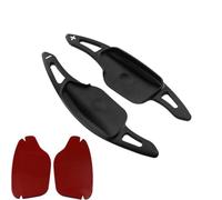 Szwaldaper For Kia, K8, for Hybrid 2021 2022 2023 2024 Adesivi for estensione del cambio al volante dell'auto Accessori for auto Estensione della leva del cambio per auto(Schwarz)