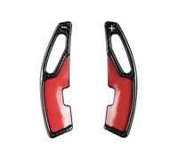 Szwaldaper For Lexus, 2015-2020 è NX RC F, for Sport, for Fsport NX200t IS250 RC300 Adesivi for estensione del cambio al volante dell'auto in fibra di carbonio Leva del cambio per auto(Schwarz)