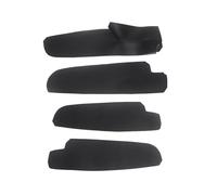 Szwaldaper For Mazda, 6 2006 2007 2008 4 pezzi/set Pannello maniglia portiera auto Copertura in pelle microfibra Pannello porta interno auto(Door Armrest Black)