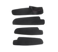 Szwaldaper For Mazda, 6 2006 2007 2008 4 pezzi/set Pannello maniglia portiera auto Copertura in pelle microfibra Pannello porta interno auto(Armrest Black-red)