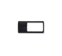 Szwaldaper For Mazda, for 6 Atenza 2017 2018 2019, Car Detector Styling Cover ABS Front Head Fendinebbia Interruttore Pulsante Cornice Lampada Copertura fendinebbia per auto(Carbon fiber)