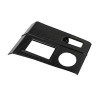 Szwaldaper For Mitsubishi, 2022 for Outlander, pannello di rivestimento del cambio in fibra di carbonio, cornice decorativa, adesivo ABS Rivestimento del pannello del cambio