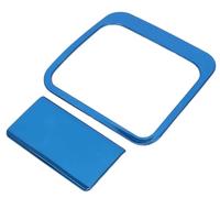 Szwaldaper For Nissan, 18, for Terra, Cornice decorativa for scatola portaoggetti, striscia luminosa interna Accessori per interni auto(Blue)