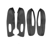 Szwaldaper For Renault, for Kadjar 2016 2017 2018 Copertura del pannello del bracciolo della porta in pelle microfibra 4 pezzi con raccordi di montaggio Accessori for interni auto Pannello porta inter