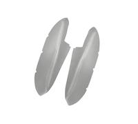 Szwaldaper For Ridgeline, 2009 2010 2011 2012 2013 2014 Car Interior 2 pezzi porta anteriore pannello bracciolo copertura in pelle microfibra Decor Pannello porta interno auto(Grey,4pcs)