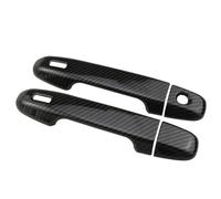Szwaldaper For Toyota, CHR C-HR 2016-2020 Chrome Carbon Car Maniglie for porte esterne Coperture Ciotole Catch Cap Adesivi Copertura della maniglia della porta esterna(Carbon With Smart)