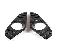 Szwaldaper For TOYOTA, for, 5a generazione 2019-2023, accessori Copertura fendinebbia anteriore in fibra di carbonio Adesivo cromato for fendinebbia Copertura fendinebbia per auto(A Carbon Fiber Colo