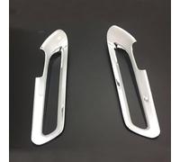 Szwaldaper For TOYOTA, for Alphard Vellfire 2016-2018, Copertura della lampada fendinebbia anteriore e posteriore cromata, accessori for auto, 4 pezzi Copertura fendinebbia per auto(Rear)