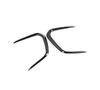 Szwaldaper For TOYOTA, for, Berlina 2019-2021, Adesivo for cornice anello lampada fendinebbia anteriore in fibra di carbonio nero opaco argento Copertura fendinebbia per auto(Style E)