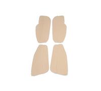 Szwaldaper For Toyota, for Corolla, 2014 2015 2016 2017 4 pz/set Car Interior Maniglia Della Porta Pannello Bracciolo In Pelle Microfibra Accessori di Copertura Pannello porta interno auto(4xDoor Armr
