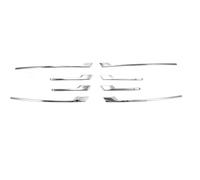 Szwaldaper For TOYOTA, for Corolla, for Altis 2017 2018 2019, Car Styling Corpo Testa Anteriore Fendinebbia Sopracciglio Trim Luce Lampada Telaio Bastone Copertura Telaio 8 pezzi Copertura fendinebbia