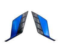 Szwaldaper For TOYOTA, for Corolla, for Cross 2020 2021, ABS cromato blu anteriore fendinebbia lampada cornice copertura accessori esterni Copertura fendinebbia per auto(Rear)