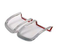 Szwaldaper For TOYOTA, for Land Cruiser LC200 J200 2016 2017 2018 2019, accessori cromati for auto, coprifaro fendinebbia posteriore, cornice for lampada, stile auto Copertura fendinebbia per auto