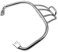 Szwaldaper For Vespa, for Piaggio, for GTS300, for GTS250, for GTV300 Bracciolo for moto Sport Nero cromato Portapacchi posteriore Staffa di supporto for borsa Portapacchi per bauletto per moto(BLACK