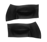Szwaldaper For VW, for Beetle, 1998 1999 2000 2001 2002 2003 2004 2005-2010 Car Interior Trim In pelle microfibra Porta anteriore Bracciolo Pannello di copertura Pannello porta interno auto(Schwarz)