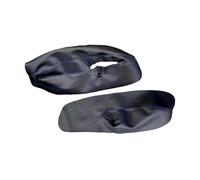 Szwaldaper For VW, for Golf 4 MK4, for Jetta, for Bora, 1999 2000 2001 2002 2003 2004 2005 Solo 3 porte Pannello bracciolo porta auto Copertura in pelle microfibra Pannello porta interno auto(Black-bl