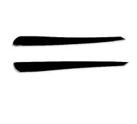 Szwaldaper For VW, for Golf 6 MK6 2009-2012 Accessori Nero lucido Auto Faro anteriore Sopracciglia Palpebra Coperchi Adesivo Coperchio della lampada Trim Accessori decorativi per fari