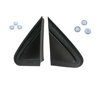 Szwaldaper For VW, POLO, for 4 9N3 2006-2010 Auto Ala Porta Laterale Specchietto retrovisore Triangolo Trim Copertura Modanatura Pannello angolare 6Q0853273A 6Q0853274A Copertura triangolare dello spe