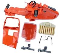 Szwaldaper Gruppo serbatoio carburante Filtro aria Coperchio cilindro superiore Supporto, for Husqvarna, 362 365 371 372 Motosega # 503713273,503628001,503627871 Filtro aria per tagliabordi