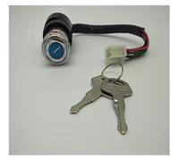 Szwaldaper Interruttore di accensione, for 125cc GN 125 Ricambi elettrici Moto Scooter GN125 Linea a 6 fili Interruttore di accensione Set di blocco porta di alimentazione Accensione moto Lucchetto an