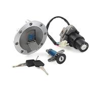 Szwaldaper Interruttore di accensione for motocicletta, for sedile, serratura, set di chiavi for tappo carburante, for TZR125 TZM150 TZR150 TDM850 Interruttore di accensione per moto