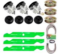 Szwaldaper Kit di ricostruzione del mandrino del Tosaerba da 50 Pollici for Cub Cadet, Rztmtd Zt 50, Include 3 Mandrini Parti durevoli per Tosaerba