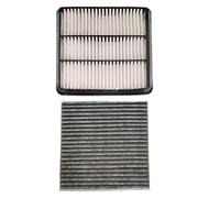Szwaldaper Kit filtro auto, for Geely, Boyue, for Geely, filtro aria condizionata motore Atlas set da 2 pezzi OEM 2032007600 8022003800 Filtro dell'aria(BLACK Filter 2 set)