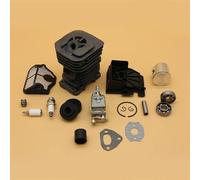 Szwaldaper Kit guarnizioni olio cuscinetto carburatore pistone cilindro da 38 mm e 40 mm, for Husqvarna, 136 137 141 142 Ricambi for motoseghe a gas Parti di utensili da giardino(HUS137 38MM)