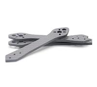 Szwaldaper Kit Telaio in Fibra di Carbonio con Passo 220mm e Braccio da 4mm Racing Drone Quadcopter FPV Martian II Sostituzione del carburatore del Tosaerba(220mm 4pcs 4mm Arm)