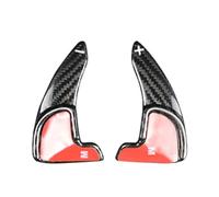 Szwaldaper Leva del cambio al volante for auto in fibra di carbonio, for DODGE, Challenger Charger 2015-2021 Durango 2014-2021 Accessori interni Estensione della leva del cambio per auto(BLACK Black)