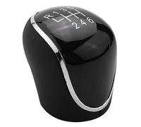 Szwaldaper Leva del cambio con pomello in pelle PU for auto a 6 velocità, for Ford, for Mondeo IV S-MAX C-MAX, for Transit, for Focus MK3 MK4 Kuga Pomello del cambio