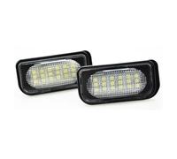 Szwaldaper Luce targa bianca, for Benz, CLASSE C W203 CLK Convertib A209 W209 CLK C209 SL R230 Luce targa