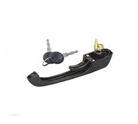 Szwaldaper MANIGLIA PORTA ANTERIORE SINISTRA DESTRA NERA CON 2 CHIAVI, for VW, LT 281-363 OEM 251837205H 113837205MS 251837205B Maniglia per porta esterna