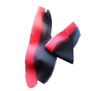 Szwaldaper Pannello bracciolo portiera auto nero con giuntura rossa Accessori di copertura in pelle microfibra, for Civic, 10th Gen 2016 2017 2018 2019 Pannello porta interno auto(4x door armrest)