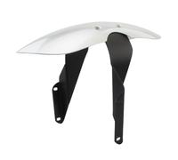 Szwaldaper Parafango anteriore del motociclo Cappuccio parafango rosso della protezione flap fango da, Scrambler Cafe Racer 400 800 Icon Classic Parafango anteriore moto(Silver)