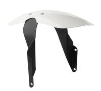 Szwaldaper Parafango anteriore del motociclo Cappuccio parafango rosso della protezione flap fango da, Scrambler Cafe Racer 400 800 Icon Classic Parafango anteriore moto(White)