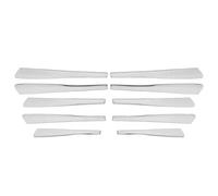 Szwaldaper Paraurti anteriore auto, fendinebbia, fendinebbia, striscia decorativa cromata, for TOYOTA, for la serie Voxy 80 Copertura fendinebbia per auto