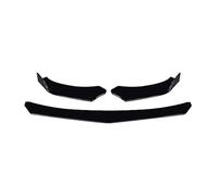 Szwaldaper Paraurti Anteriore Spoiler Splitter Diffusore Deflettore Kit Corpo Protezioni, for Alfa Romeo, Giulia 2017-2021 Accessori Auto Spoiler Anteriori Spoiler anteriore(BLACK Black)