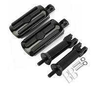 Szwaldaper Pedane posteriori for motociclette, staffa di montaggio for pedali, for Harley, Street Bob Fat Boy 107 Softail Standard Slim Deluxe Breakout Pedana posteriore per moto(K)