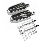 Szwaldaper Pedane posteriori for motociclette, staffa di montaggio for pedali, for Harley, Street Bob Fat Boy 107 Softail Standard Slim Deluxe Breakout Pedana posteriore per moto(U)
